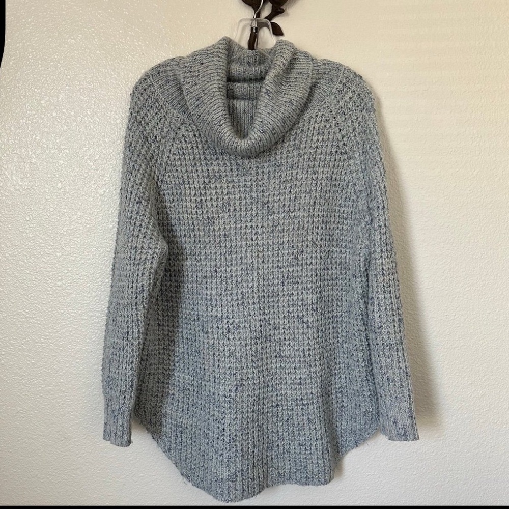 Free People Chunky Knit Wool Blend Relaxed Fit Sweater ~S
